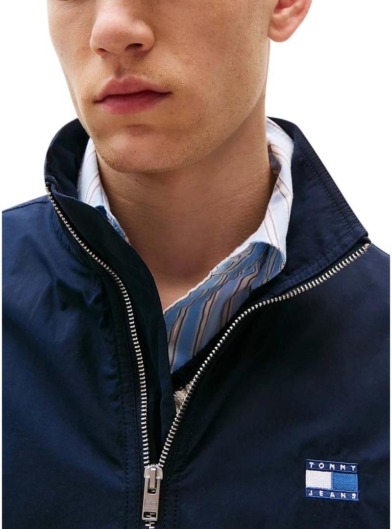 Jaqueta Tommy Jeans Essential marinha regular para Homem