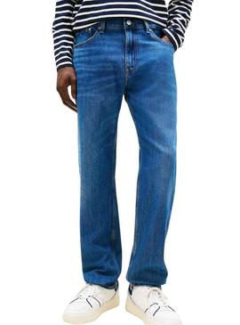 Calça jeans Tommy Jeans Ryan BI0152 azul para homem