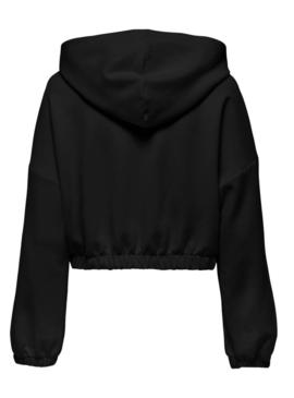 Moletom Only Scarlett preto para mulher.