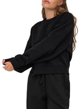 Moletom Only Best preto para mulher.