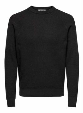 Camisola Only and Sons Há castanho para homem