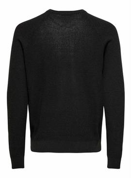 Camisola Only and Sons Há castanho para homem