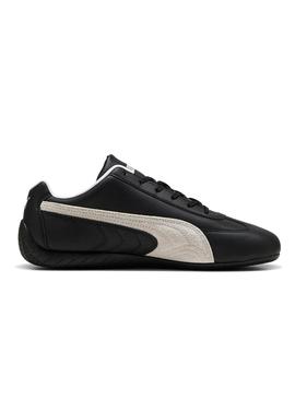 Sapatilhas de couro Puma Speedcat preto para homem.