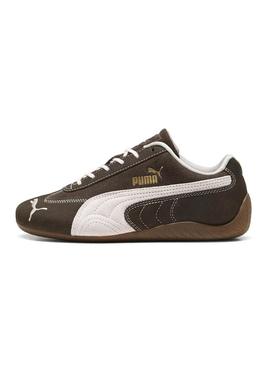 Sapatilhas Puma Speedcat Wine Club castanhas para mulher.