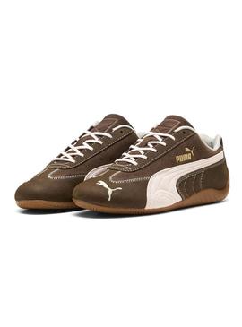 Sapatilhas Puma Speedcat Wine Club castanhas para mulher.