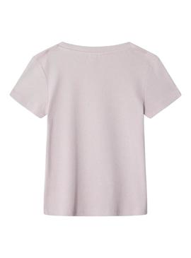 Camiseta Pepe Jeans Amily rosa para menina