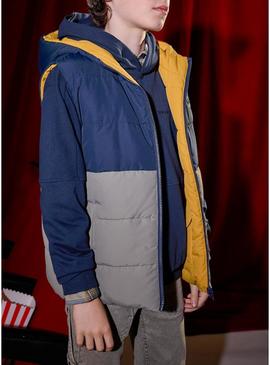 Colete reversível multicolorido Mayoral para menino.