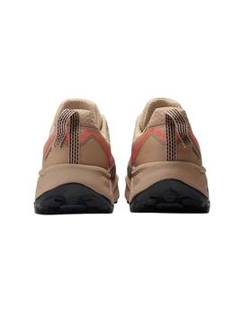 Tênis New Balance Fresh Foam X Hierro v9 bege para homem.