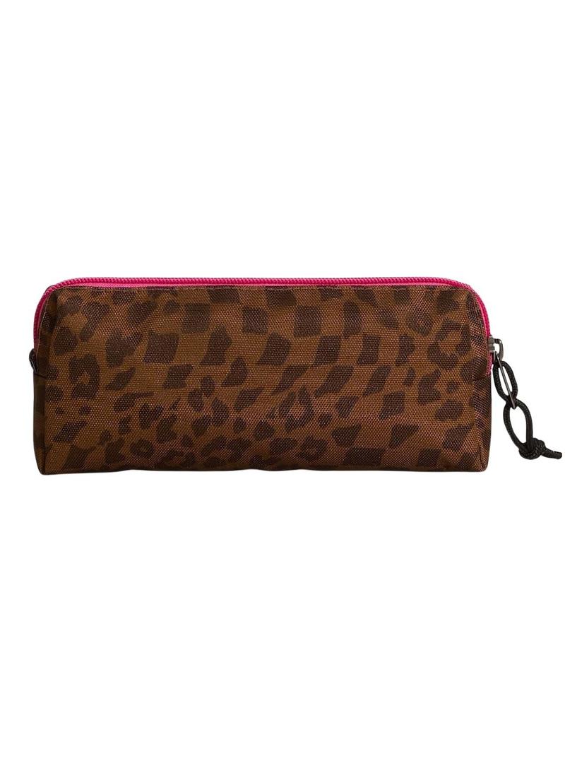 Estojo Vans Old Skool leopardo para crianças.