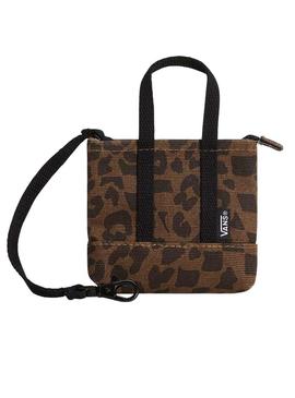 Carteira Vans Tote Micro Pergs leopardo