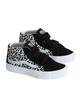Sapatilhas Vans Sk8-Mid Leopardo para meninas