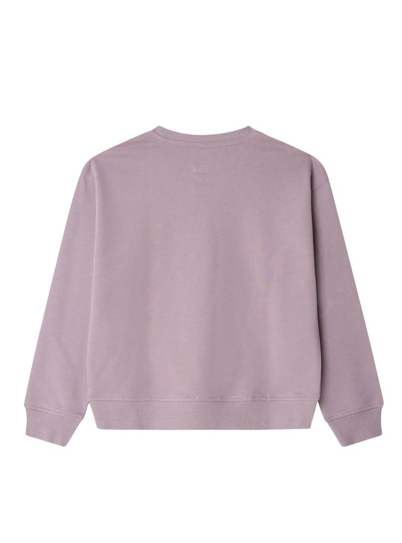 Suéter Pepe Jeans Annie rosa para menina.