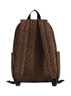 Mochila Vans Old Skool Grom leopardo para crianças.