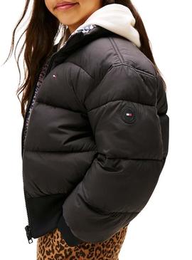 Casaco bomber reversível para menina Tommy Hilfiger.