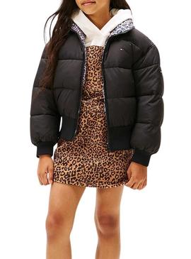 Casaco bomber reversível para menina Tommy Hilfiger.