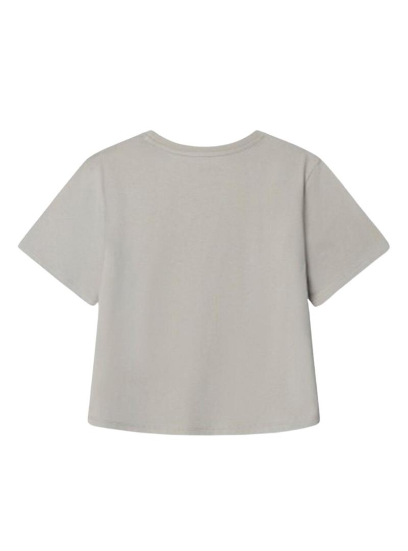 Camiseta Pepe Jeans Amanda logo coração para menina