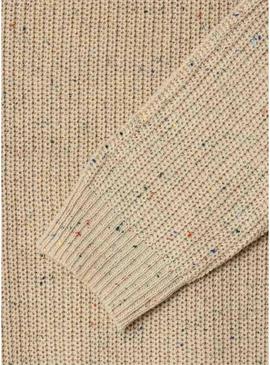 Camisola Pepe Jeans Pason tostado para menino.