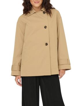 Parka Only abril bege para mulher