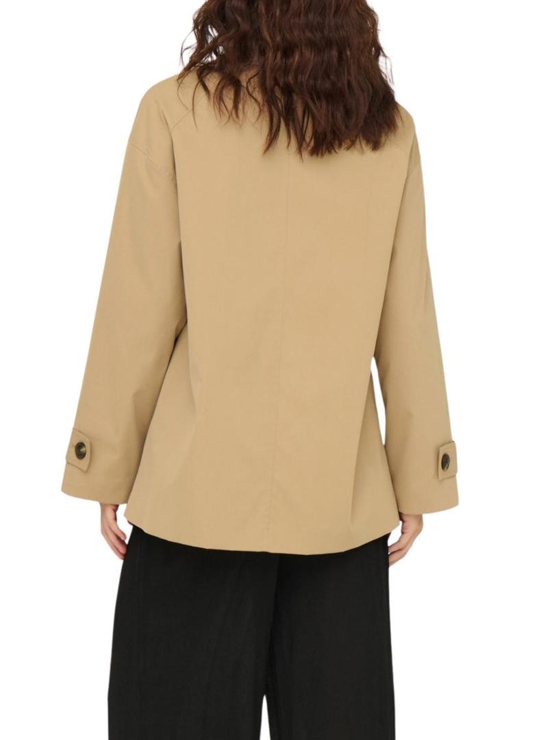 Parka Only abril bege para mulher