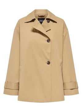 Parka Only abril bege para mulher