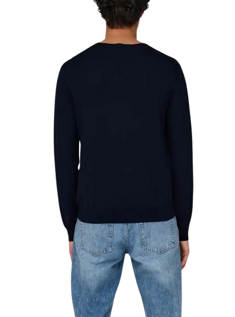 Jersey Only and Sons Wyler azul marino para homem.