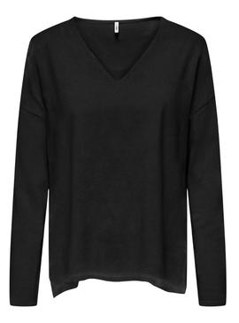 Camisola Only Malio preto para mulher