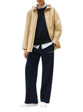 Sapatilhas Tommy Hilfiger Elevated branco para mulher.