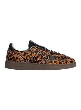 Sapatilhas Tommy Jeans The Greenwich leopard para mulher.