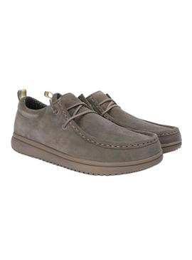Sapatos Walkin Pitas Texas cinza para homem.