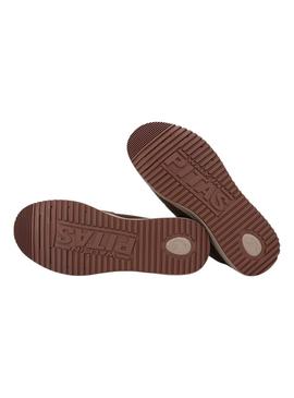 Botas Walkin Pitas Timor marrom para homens.