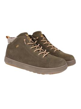 Botas Walkin Pitas Austin verde para homem.