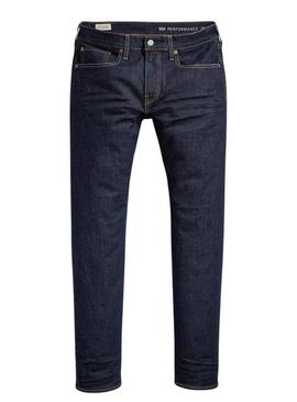 Calça jeans Levi's 502 denim escuro para homem.