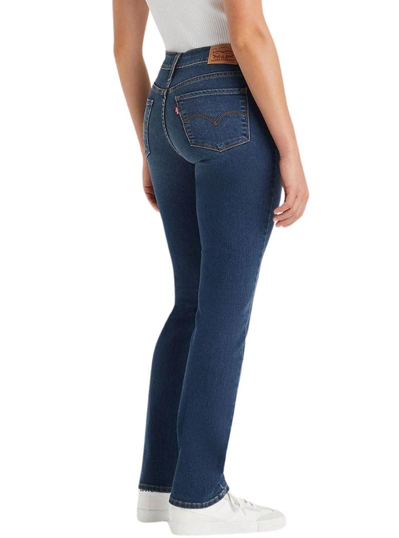 Calça jeans Levis 314 em denim para mulher