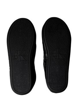 Sapatos Calvin Klein Jeans Home Slipper preto para homem