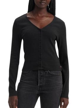 Jaqueta Levis Muse preta para mulher