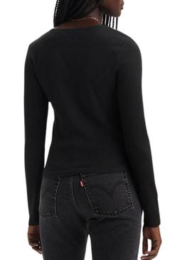 Jaqueta Levis Muse preta para mulher