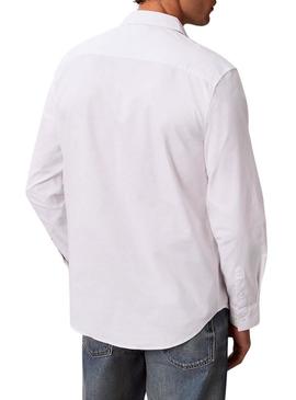 Camisa Calvin Klein Jeans Solid Oxford para homem.