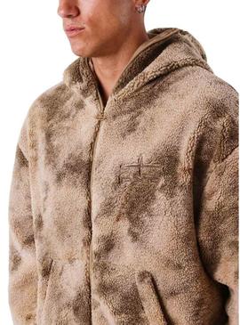 Jaqueta Project x Paris Teddy marrom para homem.