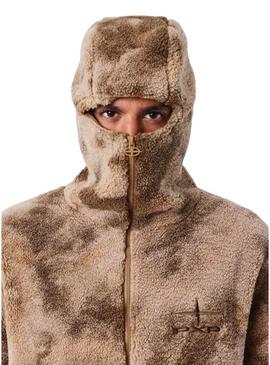 Jaqueta Project x Paris Teddy marrom para homem.