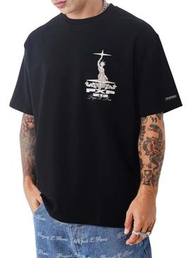 Camisa Project x Patis Liberty preta para homem