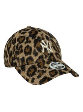 Boné New Era Cosy animal print para mulher