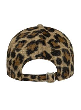 Boné New Era Cosy animal print para mulher
