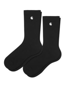 Meias Carhartt Madison preto.