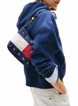 Bolsa de jeans Tommy Jeans Archive para mulher