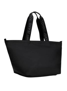 Bolsa Tommy Jeans Tote preta para mulher