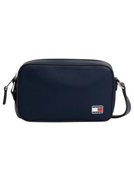 Bolsa Tommy Jeans Cool Camera azul marinho para mulher.