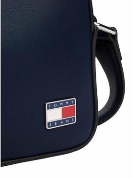 Bolsa Tommy Jeans Cool Camera azul marinho para mulher.