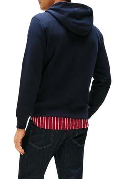 Moletom Tommy Hilfiger Linear marinho para homens