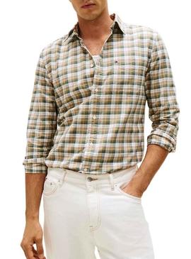 Camisa Tommy Hilfiger Heritage Oxford tartan para homem