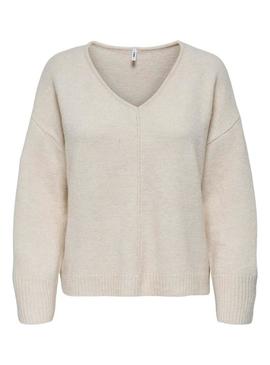 Camisola Only  Whitney bege para mulher